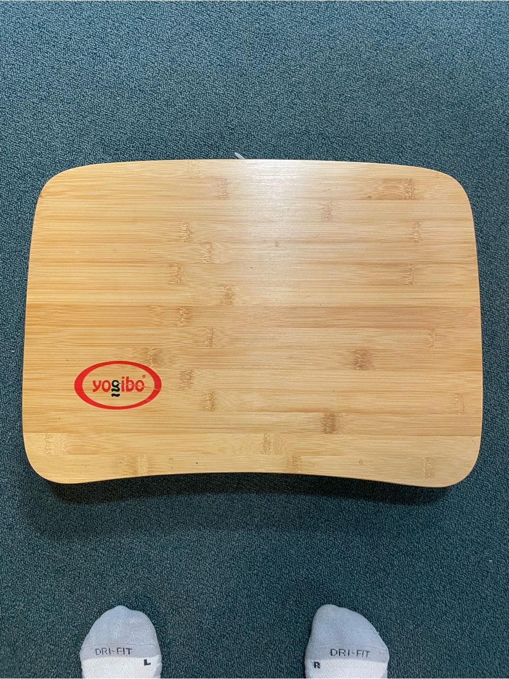 Yogibo Bamboo Laptop Bed Tray in Natural Wood